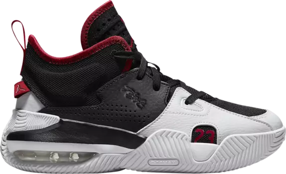 Кроссовки Jordan Stay Loyal 2 GS Black White Gym Red, черный