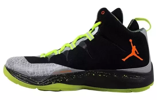 Кроссовки Jordan Super.Fly 2 Christmas Black Total Orange Reflective Silver