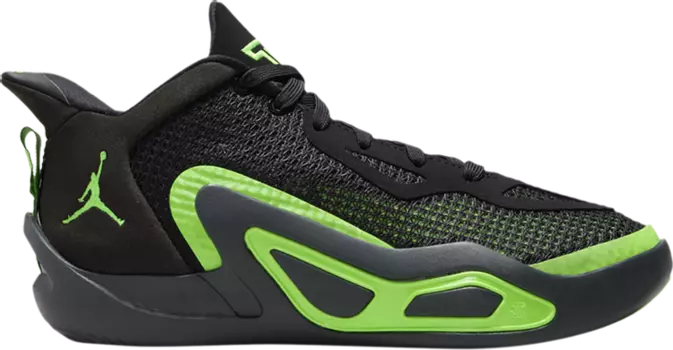 Кроссовки Jordan Tatum 1 GS 'Black Green Strike', черный
