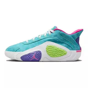 Кроссовки Jordan Tatum 2 Wave Runner GS, цвет Eveblue/Techgreen/Iolite