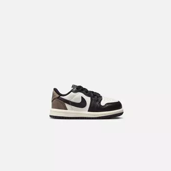 Кроссовки Jordan TD Air Jordan 1 Low OG, цвет White/Black/Palomino