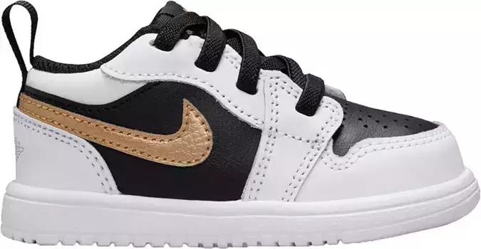 Кроссовки Jordan Toddler Air Jordan 1 Low Alt, белый/золотой/черный