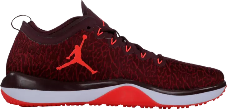 Кроссовки Jordan Trainer 1 Low Night Maroon, красный