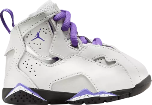 Кроссовки Jordan True Flight TD 'Base Grey Purple Venom', серый