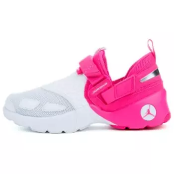 Кроссовки Jordan Trunner Vintage Basketball Shoes Women's Low-top White/Pink, розовый