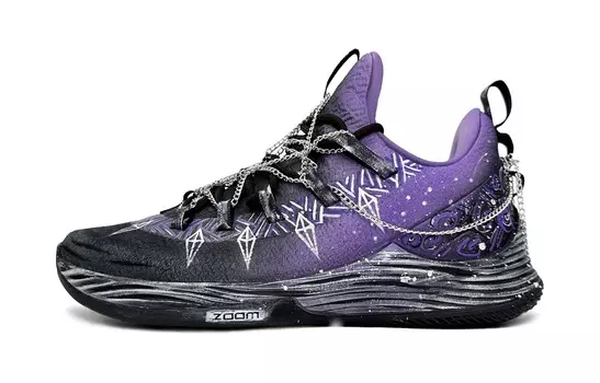 Кроссовки Jordan Ultra Fly 2 Vintage Basketball Shoes Men Low-top Purple, фиолетовый