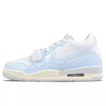 Кроссовки Jordan Vintage Basketball Shoes Women's Low-top Blue/White, синий