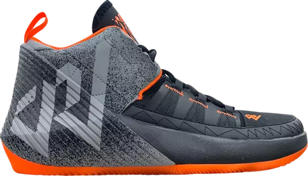 Кроссовки Jordan Why Not Zer0.1 Chaos Black, черный