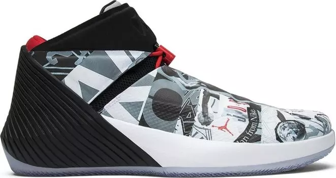 Кроссовки Jordan Why Not Zer0.1 Mirror Image, черный