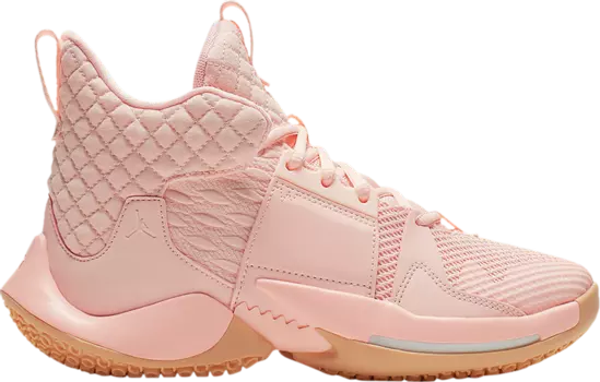 Кроссовки Jordan Why Not Zer0.2 GS Cotton Shot, розовый