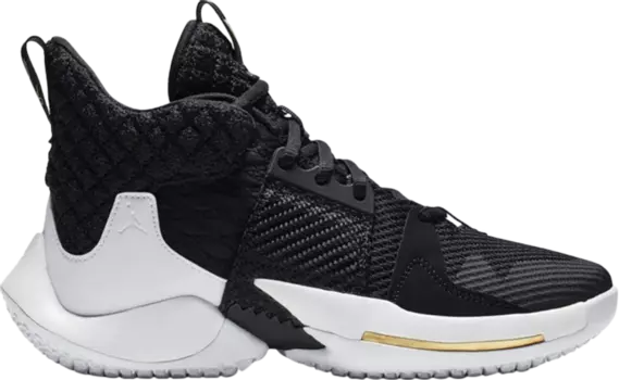 Кроссовки Jordan Why Not Zer0.2 GS The Family, черный