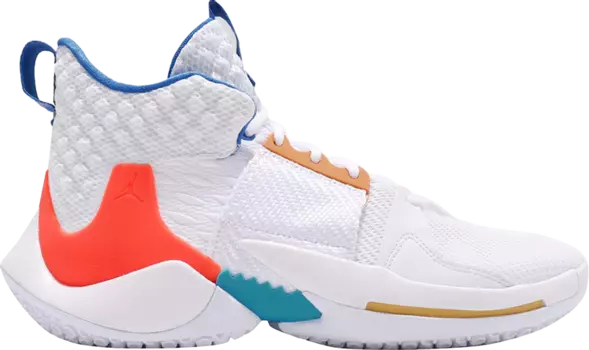 Кроссовки Jordan Why Not Zer0.2 PF OKC Home, белый