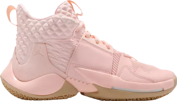 Кроссовки Jordan Why Not Zer0.2 PF Washed Coral, розовый