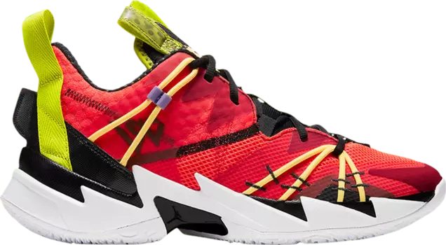Кроссовки Jordan Why Not Zer0.3 Bright Crimson, красный