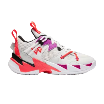Кроссовки Jordan Why Not Zer0.3 SE PS 'Sail Flash Crimson', белый