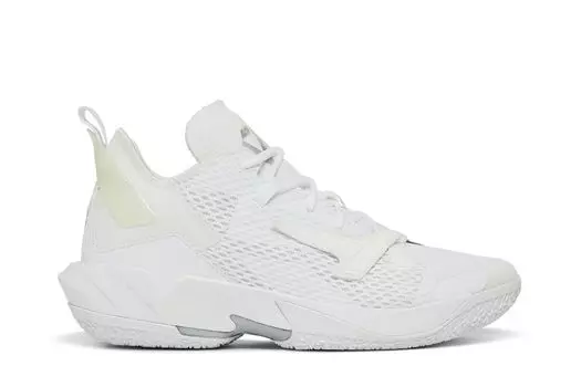 Кроссовки Jordan Why Not Zer0.4 PF 'White Metallic Silver', белый