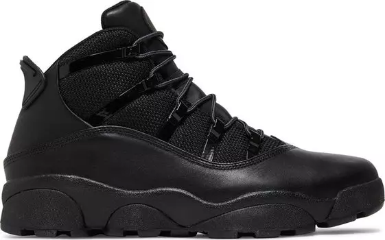 Кроссовки Jordan Winterized 6 Rings 'Black' 2023, черный