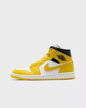 Кроссовки Jordan Wmns Air Jordan 1 Mid, цвет white/vivid sulfur-black