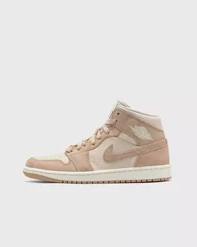 Кроссовки Jordan Wmns Air Jordan 1 Mid Se, цвет legend lt brown/legend md brown-sai