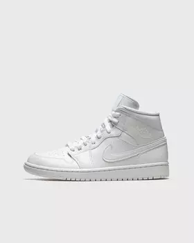 Кроссовки Jordan Wmns Air Jordan 1 Mid, цвет white/white-white