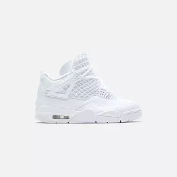Кроссовки Jordan WMNS Air Jordan 4 NET, цвет White/Phantom/Metallic Gold