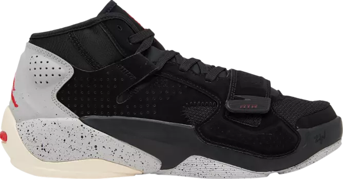 Кроссовки Jordan Zion 2 GS Black Cement, черный
