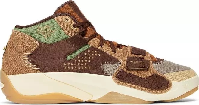 Кроссовки Jordan Zion 2 Voodoo, коричневый