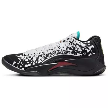 Кроссовки Jordan Zion 3 Lifestyle Shoes Men Low-top Black/white, черный/белый