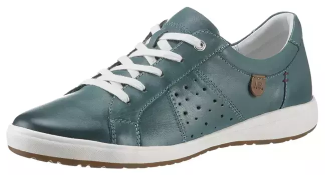 Кроссовки Josef Seibel "CAREN 01", с мягкой кромкой голенища, повседневная обувь, полуботинки, туфли на шнуровке, синий