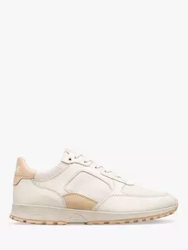Кроссовки Joshua на шнуровке из яблочной кожи CLAE, от белого