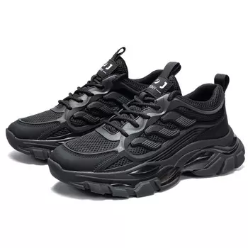 Кроссовки JOSINY Casual Shoes Men Low-Top, черный