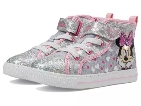 Кроссовки Josmo Minnie High Top Sneaker, цвет Silver/Pink 1