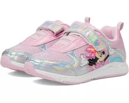 Кроссовки Josmo Minnie Mouse Hologram Sneakers, цвет Silver/Pink