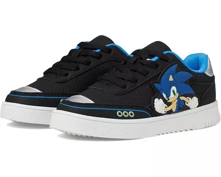Кроссовки Josmo Sonic the Hedgehog Canvas Slip-On Sneaker, черный