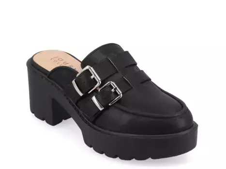 Кроссовки Journee Collection Brydie Clog, черные
