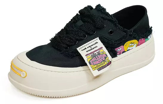 Кроссовки Joy&Mario Casual Shoes Women's Low-Top, черный