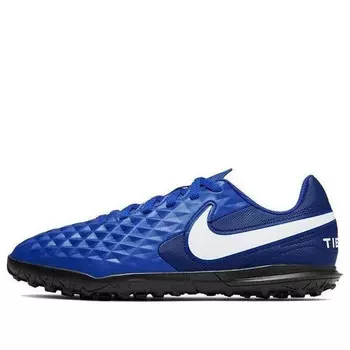 Кроссовки jr legend 8 club tf turf 'hyper royal' Nike, синий