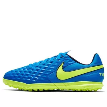 Кроссовки jr legend 8 club tf turf 'soar volt midnight navy' Nike, мультиколор