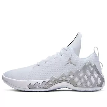 Кроссовки jumpman diamond low pf Air Jordan, белый