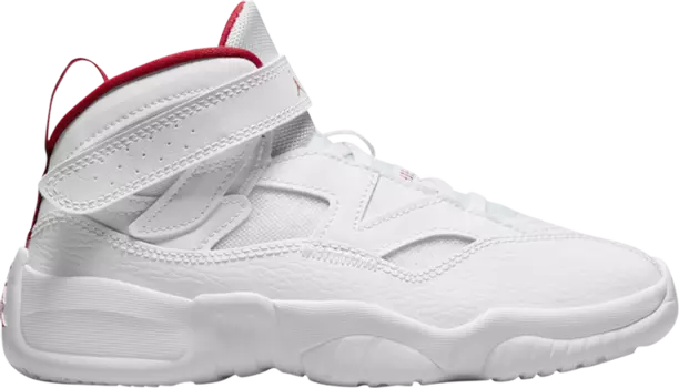Кроссовки Jumpman Two Trey PS 'White University Red', белый