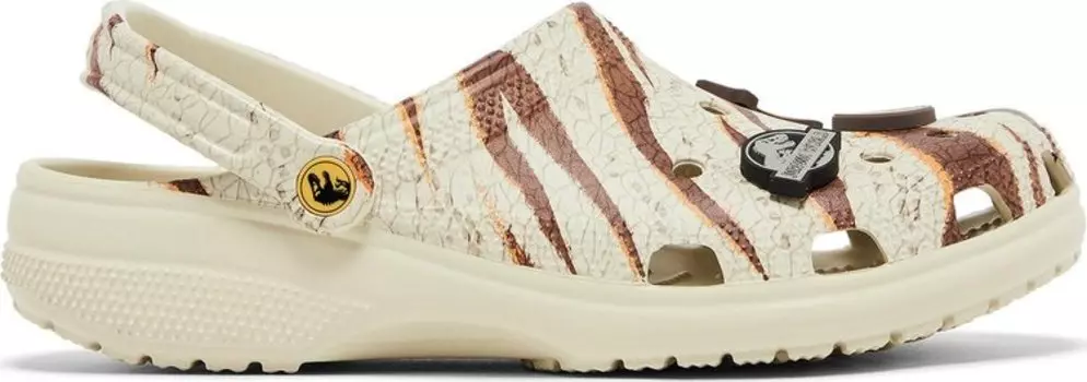 Кроссовки Jurassic World x Classic Clog 'Bone', кремовый