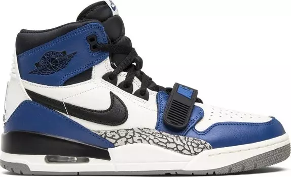 Кроссовки Just Don x Jordan Legacy 312 Storm Blue, синий