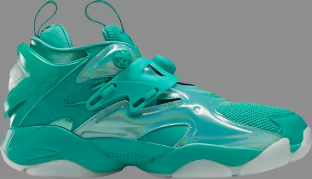 Кроссовки juun j x pump court 'emerald metallic' Reebok, зеленый