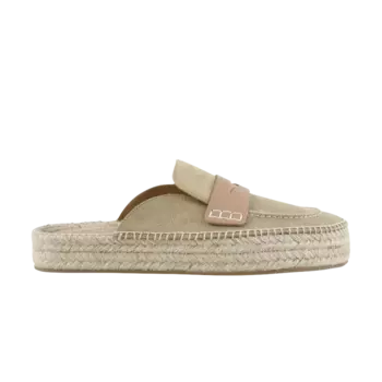 Кроссовки JW Anderson Espadrilles Loafer Mule, бежевый