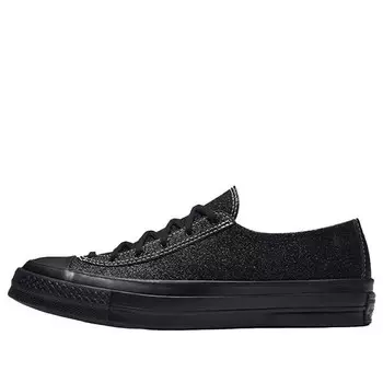 Кроссовки jw anderson x chuck taylor all star 70 low 'black' Converse, черный