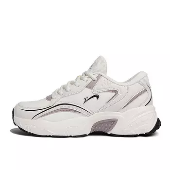 Кроссовки K-bird Chunky Sneakers Women's Low-top, белый/фиолетовый