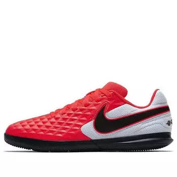 Кроссовки k tiempo legend 8 club ic jr white/black/red Nike, белый
