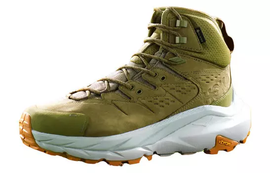 Кроссовки Kaha 2 Hiking унисекс с высоким берцем Wilderness Green Hoka One One