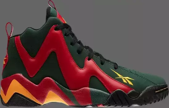 Кроссовки kamikaze 2 mid '95-96 sonics' Reebok, зеленый