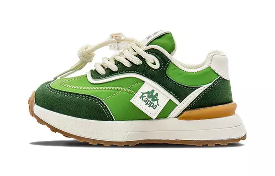 Кроссовки Kappa Kids Kids Lifestyle Shoes Kids Low-top Green, зеленый